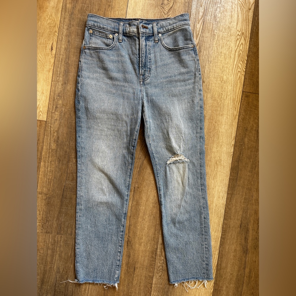 Madewell perfect vintage crop size 27